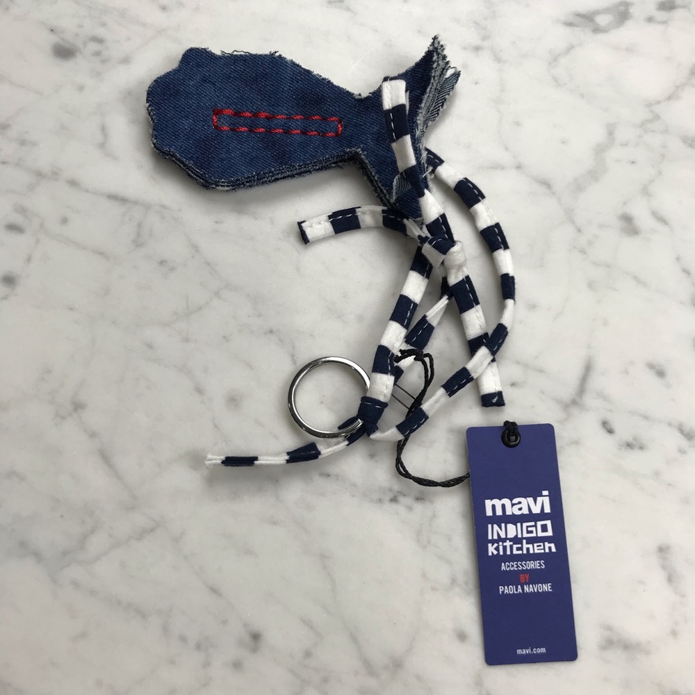NWT Mavi Indigo Denim Keychain & Beach Koozies - Picture 3 of 7